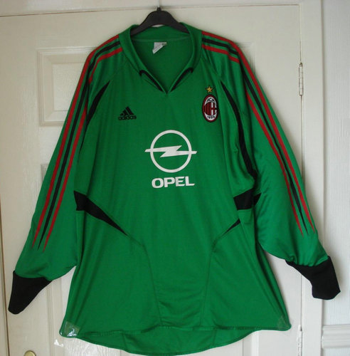 Camiseta Ac Milan Portero 2004-2005 Barata