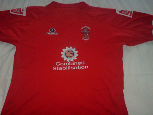 Camiseta Accrington Stanley Primera Equipación 2008-2010 Barata