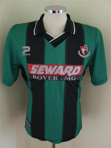 Camiseta Afc Bournemouth Segunda Equipación 1998-2000 Barata