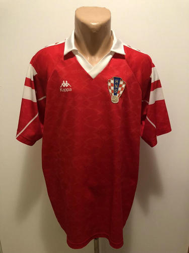 Camiseta Croacia Primera Equipación 1994 Barata
