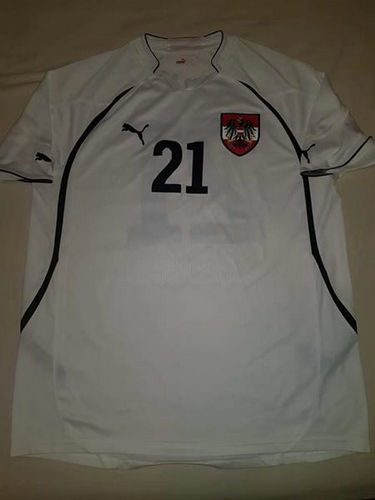 Camiseta De Futbol Austria Segunda Equipación 2010-2012 Popular