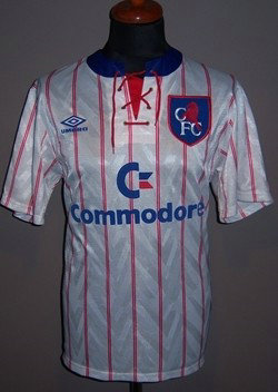 Camiseta De Futbol Chelsea Segunda Equipación 1992-1994 Popular