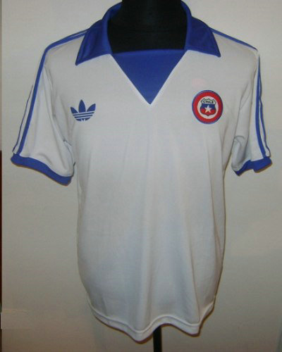Camiseta De Futbol Chile Segunda Equipación 1982 Popular