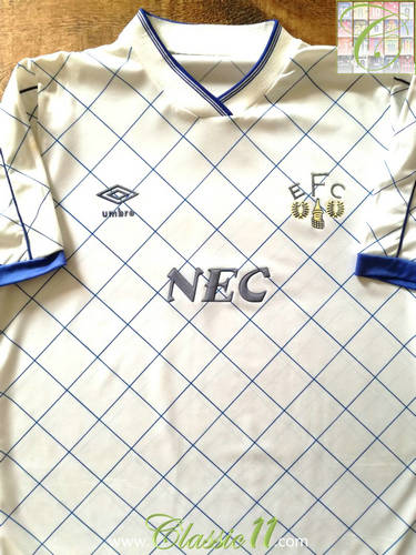 Camiseta De Futbol Everton Fc Tercera Equipación 1992-1993 Popular