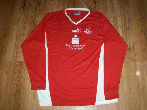 Camiseta De Futbol Fortuna Düsseldorf Primera Equipación 2006-2007 Popular