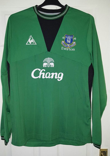 Camiseta Everton Fc Portero 2009-2010 Personalizados