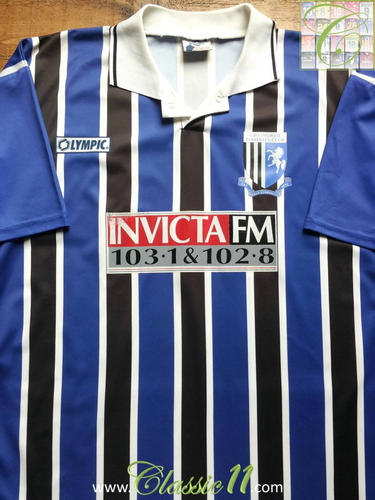 Camiseta Gillingham Primera Equipación 1995-1996 Barata