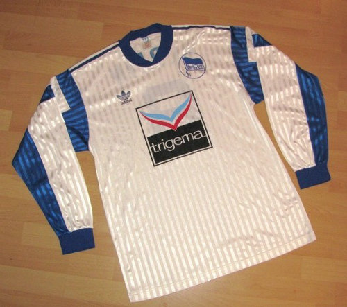 Camiseta Hertha Bsc Primera Equipación 1989-1991 Barata