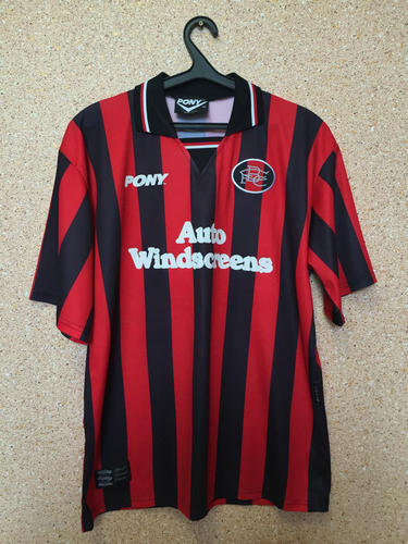 Camiseta Hombre Birmingham City Fc Segunda Equipación 1996-1997 Retro