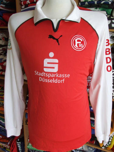 Camiseta Hombre Fortuna Düsseldorf Primera Equipación 2004-2005 Retro