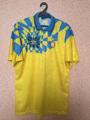 Camiseta Inter De Milán Tercera Equipación 1991-1992 Personalizados
