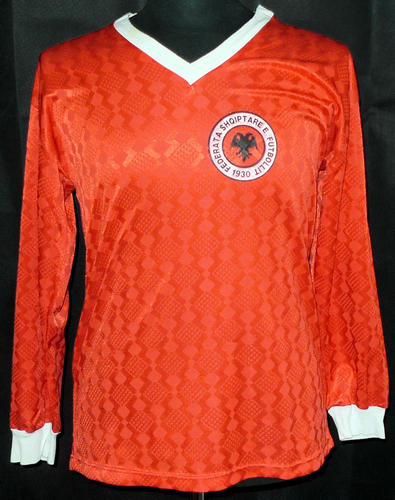 Camisetas De Albania Primera Equipación 1985-1988 Outlet
