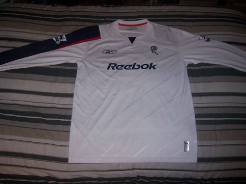 Camisetas De Bolton Wanderers Primera Equipación 2005-2007 Outlet