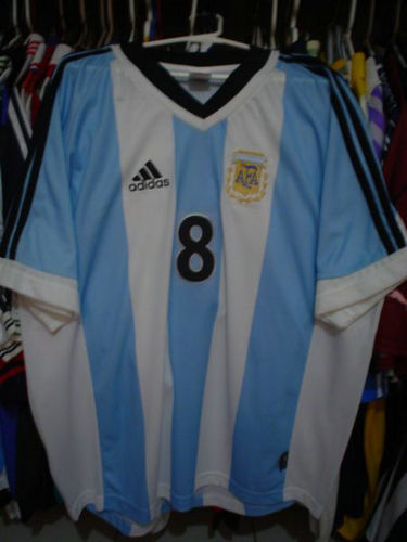 Camisetas De Futbol Argentina Primera Equipación 1998-2001 Clásico