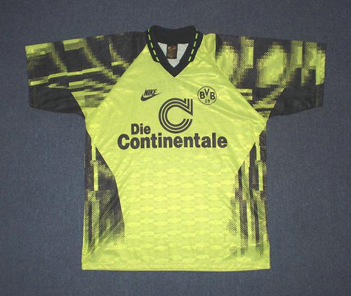 Camisetas De Futbol Borussia Dortmund Primera Equipación 1992-1993 Clásico
