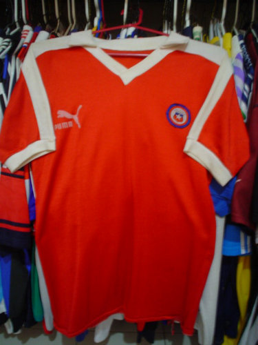 Camisetas De Futbol Chile Primera Equipación 1985 Baratas