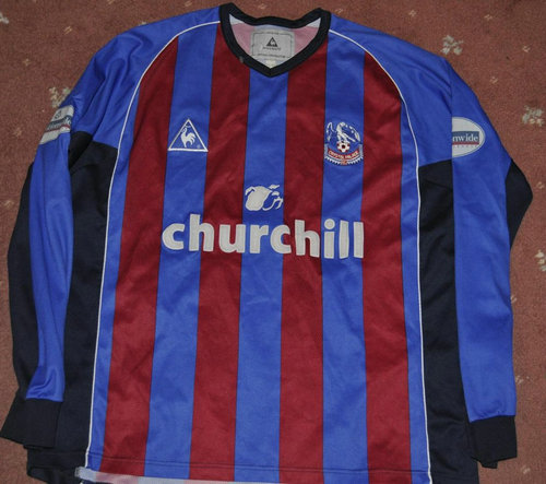 Camisetas De Futbol Crystal Palace Primera Equipación 2002-2003 Baratas