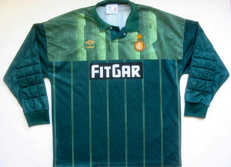 Camisetas De Futbol Inter De Milán Portero 1991-1992 Clásico