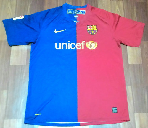 Camisetas Fc Barcelona Primera Equipación 2008-2009 Retros