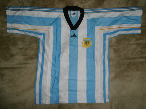 Camisetas Hombre Argentina Primera Equipación 1998 Baratas