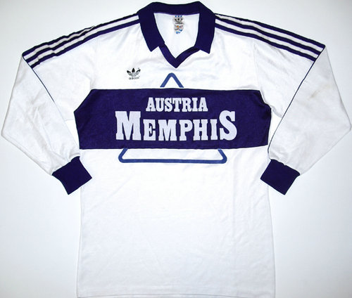 Camisetas Hombre Austria Viena Segunda Equipación 1982-1985 Baratas
