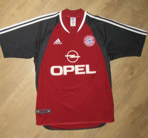 Camisetas Hombre Bayern De Múnich Primera Equipación 2001-2002 Baratas