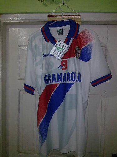Camisetas Hombre Bolonia Segunda Equipación 1997-1998 Baratas