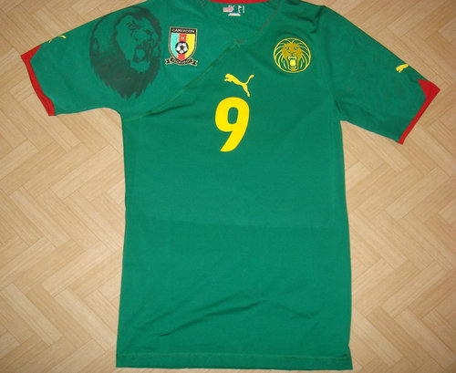 Camisetas Hombre Camerún Primera Equipación 2009-2011 Baratas