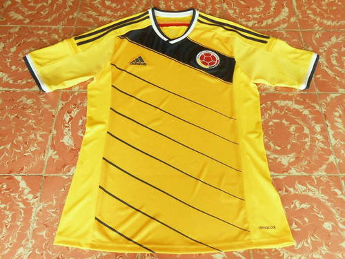 Camisetas Hombre Colombia Primera Equipación 2014-2015 Baratas