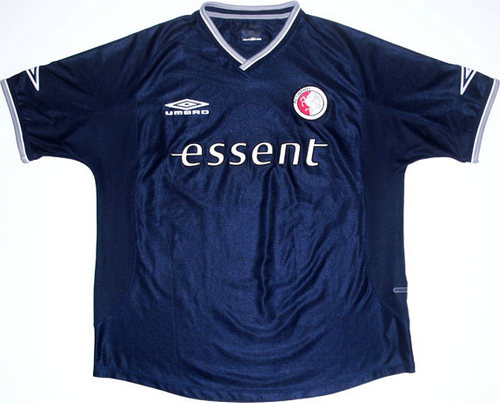 Camisetas Hombre Fc Twente Segunda Equipación 2001-2002 Baratas