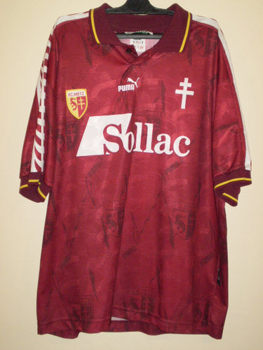 Comprar Camisetas De Futbol Metz Primera Equipación 1996-1997 Clásico