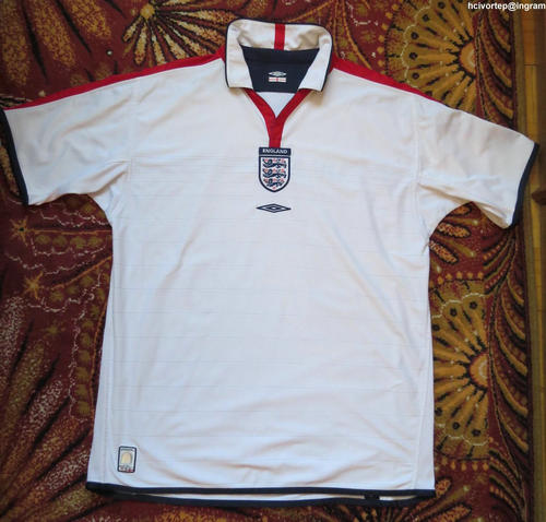 Comprar Camisetas Hombre Inglaterra Primera Equipación 2003-2005 Baratas