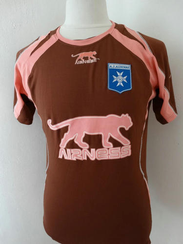 Foto Para Camiseta Aj Auxerre Segunda Equipación 2007-2008 Barata