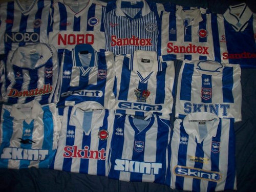 Foto Para Camiseta Brighton & Hove Albion Primera Equipación 1988-2008 Barata