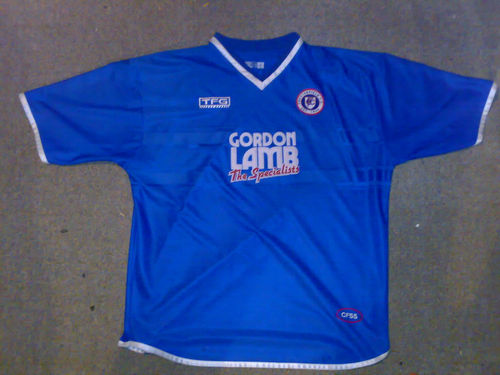 Foto Para Camiseta Chesterfield Fc Primera Equipación 2001-2002 Personalizados