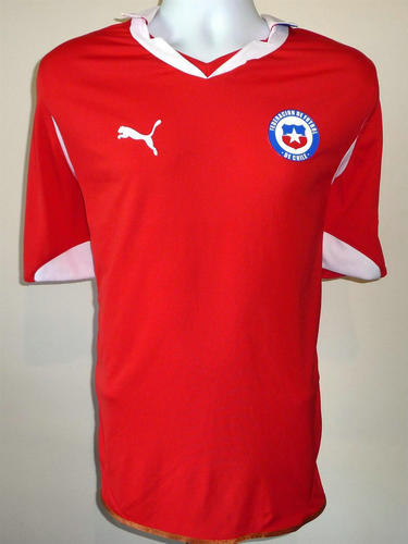 Foto Para Camiseta Chile Primera Equipación 2010-2011 Barata