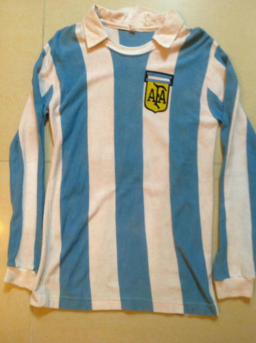 Foto Para Camiseta De Futbol Argentina Primera Equipación 1976 Popular