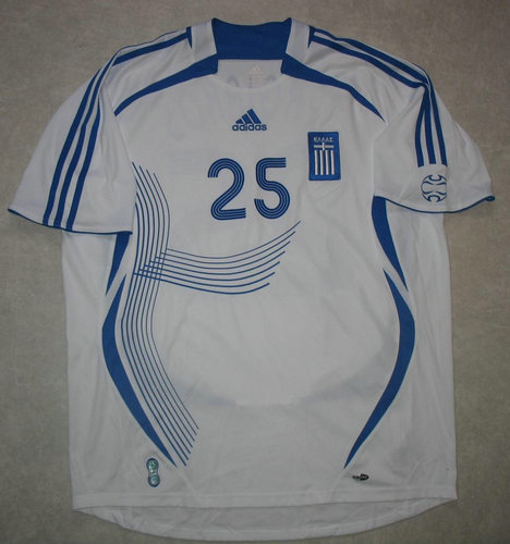 Foto Para Camiseta De Futbol Grecia Primera Equipación 2007-2008 Popular