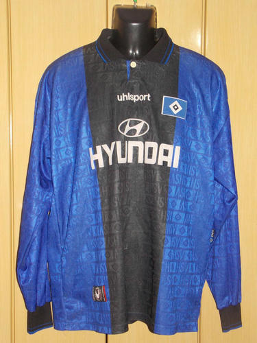 Foto Para Camiseta Hamburger Sv Segunda Equipación 1997-1998 Personalizados