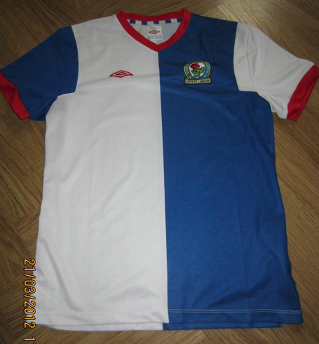 Foto Para Camisetas De Blackburn Rovers Fc Primera Equipación 2011-2012 Outlet