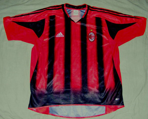 Tienda De Camiseta Hombre Ac Milan Especial 2005 Retro