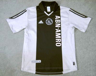 Venta Camiseta De Futbol Ajax Segunda Equipación 2001 Popular