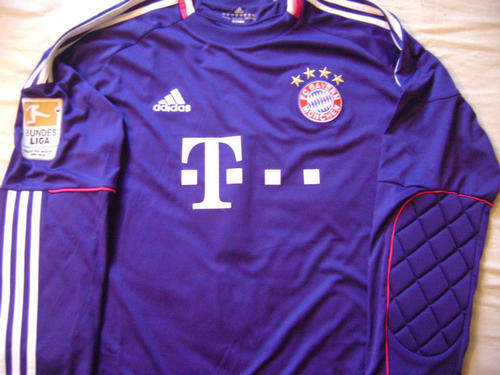 Venta Camiseta De Futbol Bayern De Múnich Portero 2010-2011 Popular