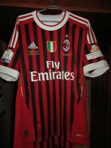Venta Camisetas De Ac Milan Primera Equipación 2011-2012 Outlet