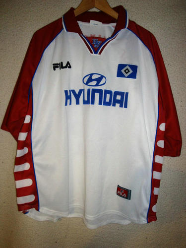 Venta Camisetas De Hamburger Sv Primera Equipación 1999-2000 Outlet