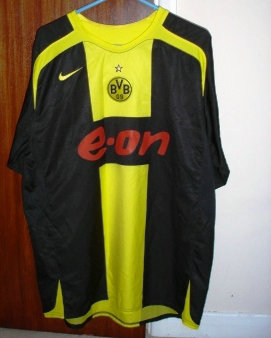 Venta Camisetas Hombre Borussia Dortmund Segunda Equipación 2005-2006 Baratas