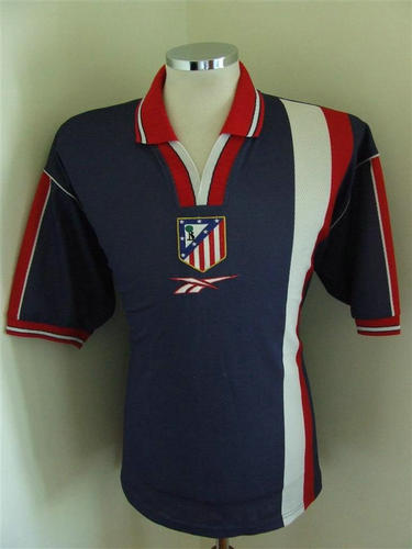 Venta De Camiseta Hombre Atlético De Madrid Segunda Equipación 1999-2000 Retro
