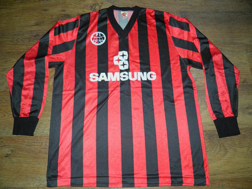 Venta De Camiseta Hombre Eintracht Fráncfort Segunda Equipación 1991-1992 Retro