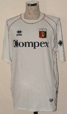 Venta De Camiseta Hombre Genoa Cfc Segunda Equipación 2005-2006 Retro