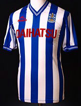 Venta De Camiseta Hombre Huddersfield Town Primera Equipación 1984-1985 Retro